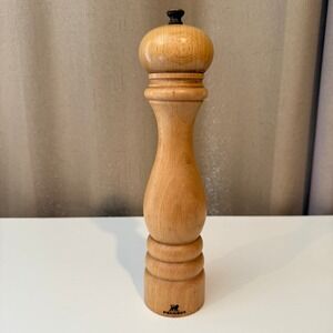 Peugeot Paris Natural Beechwood Pepper Mill 9 Inch Made in France Manual Grinder